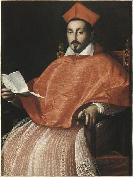 Ottavio Leoni Retrato del Cardenal Scipione Borghese Germany oil painting art